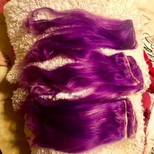 Bellami Lilly Hair 260g 20” Dyed Purple